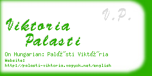 viktoria palasti business card